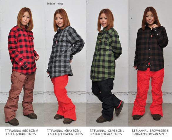 T.T FLANNELのモデル画像