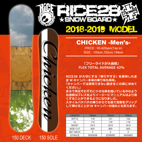 chicken/Men's画像