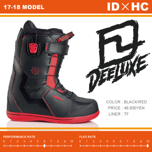 DEELUXE(ﾃﾞｨｰﾗｯｸｽ)・ID×HC TF・17-18モデル・ブーツ ≪商品一覧≫