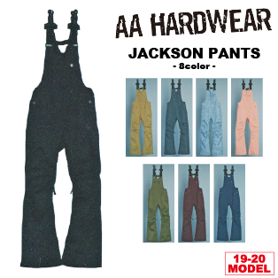 AA hard wear ビブパン　JACKSON PANTS