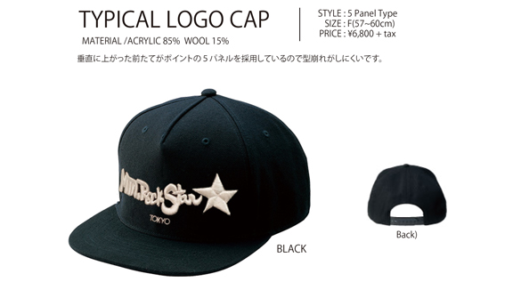 19-20 MTN.ROCK STAR(ﾏｳﾝﾃﾝﾛｯｸｽﾀｰ)・TYPICAL LOGO CAP ≪商品一覧≫