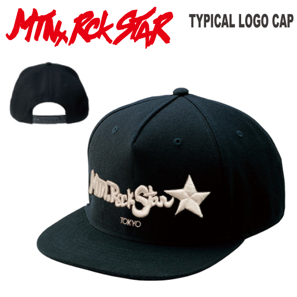 19-20 MTN.ROCK STAR(ﾏｳﾝﾃﾝﾛｯｸｽﾀｰ)・TYPICAL LOGO CAP ≪商品一覧≫