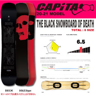 THE BLACK SNOWBOARD OF DEATHの商品画像
