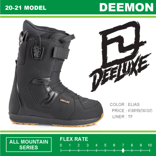 20-21 DEELUXE(ディーラックス)・DEEMON TF [BLACK] ディーモン 