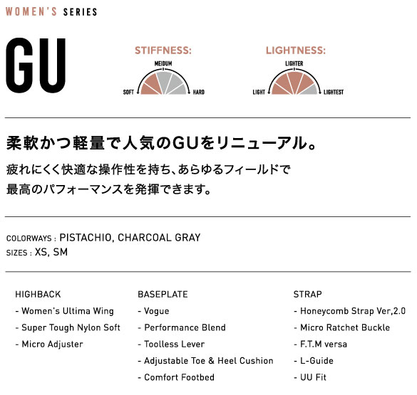 20-21 FLUX(フラックス)・GU ジーユー [PISTACHIO CHAROAL GRAY 