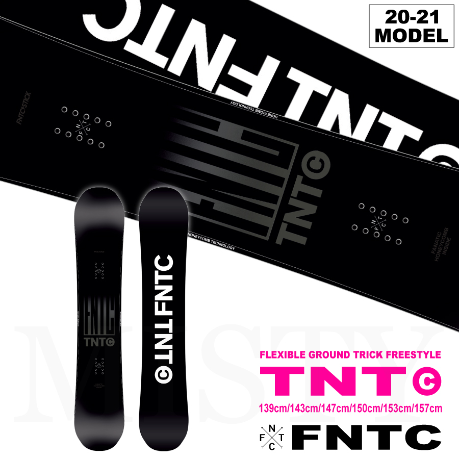 20-21 FNTC(ｴﾌｴﾇﾃｨｰｼｰ) / TNT C [キャンバー]・スノーボード ≪商品一覧≫