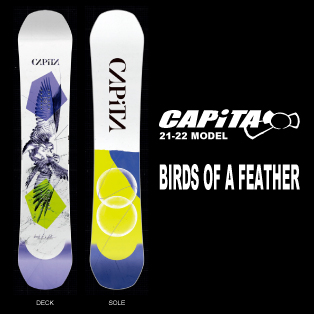 スポーツ/アウトドアCAPITA キャピタ スノーボード BIRDS OF A FEATHER
