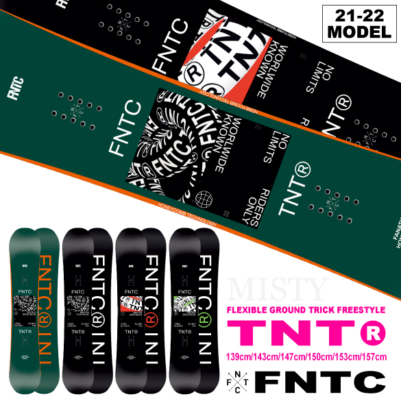 21-22 FNTC(ｴﾌｴﾇﾃｨｰｼｰ) / TNT-R [ダブルキャンバー]・スノーボード ...