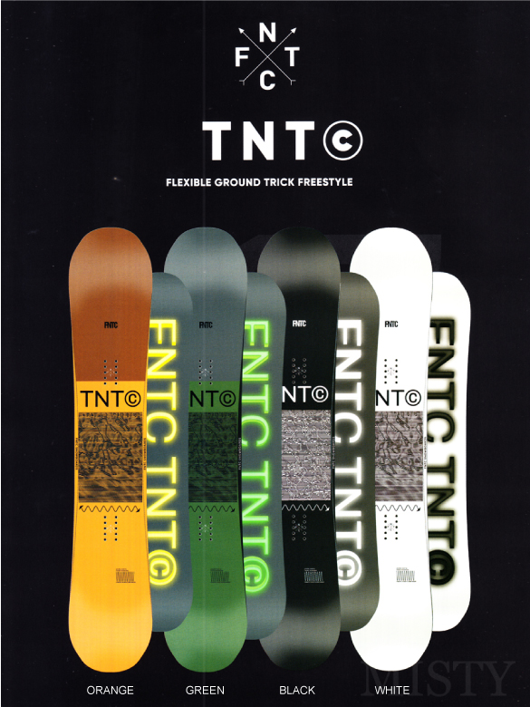 22-23 FNTC(ｴﾌｴﾇﾃｨｰｼｰ) / TNT-C [キャンバー]・スノーボード ≪商品一覧≫