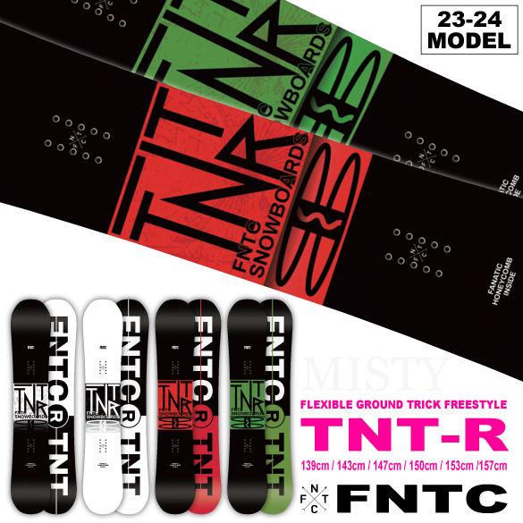 23-24 FNTC(ｴﾌｴﾇﾃｨｰｼｰ) / TNT-R [ダブルキャンバー]・スノーボード ...