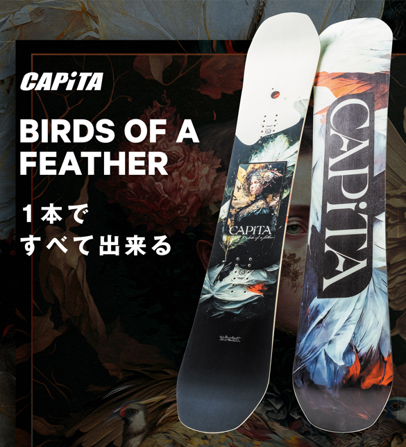 24-25 CAPiTA(ｷｬﾋﾟﾀ)・BIRDS OF A FEATHER [138cm,140cm,142cm,144cm 