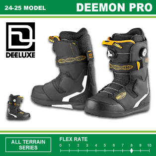 DEELUXE ディーラックス DEEMON デーモン 17-18 モデルあと3回くらいは整形できます