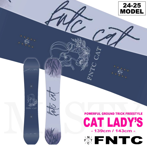 24-25 FNTC(ｴﾌｴﾇﾃｨｰｼｰ) / CAT -LADIES-・スノーボード ≪商品一覧≫