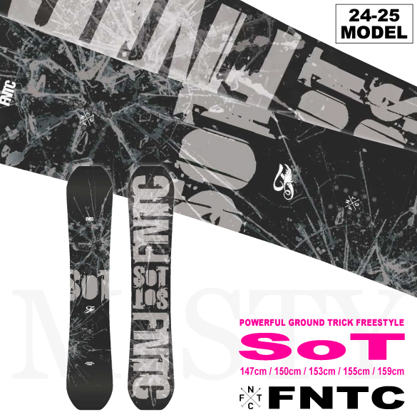 24-25 FNTC(ｴﾌｴﾇﾃｨｰｼｰ) / SoT・スノーボード ≪商品一覧≫
