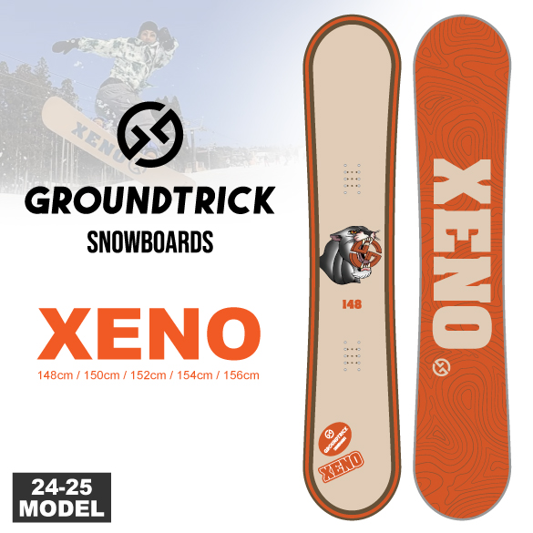24-25 GT SNOWBOARDS(ジーティー スノーボード)・XENO [148cm,150cm ...