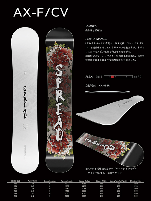 日本限定 専用 23-24 150cm AX-F spread スノーボード - www ...