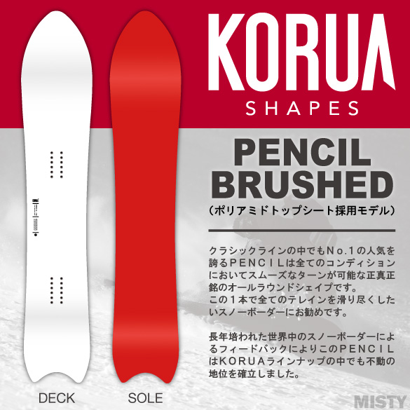 PENCIL BRUSHEDについて