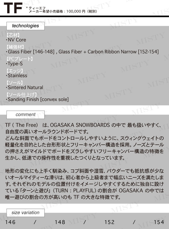 TFのテクノロジーについて