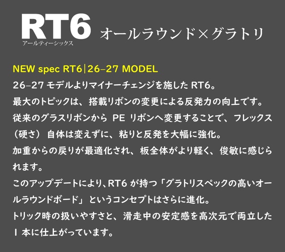 RT6のコメント
